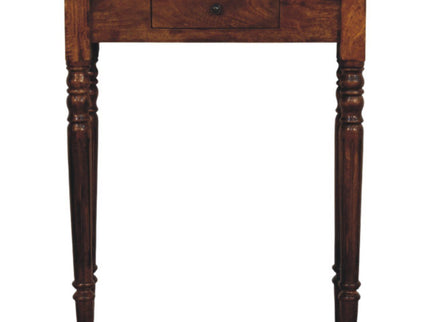 Turned Legs Drawer Console Table