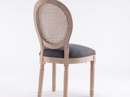 French Country Dining Chairs & Round Back (Set of 2)