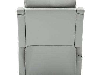 Manual Recliner Swivel Rocking Chair With 8 Point Massage And Heating
