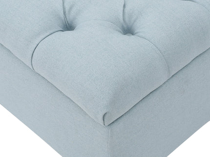 Glouster - Contemporary Storage Ottoman With Button Tufted Design