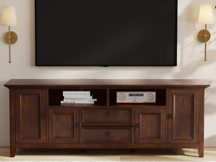 Amherst - TV Stand For TVs Up To 80" - Brown