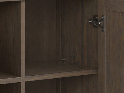 Lev - Low Storage Cabinet - Smoky Brown