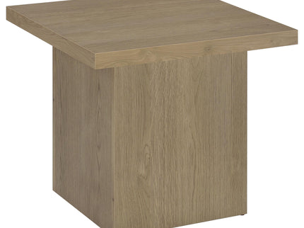 Eldridge - Coffee Table Set With Chunky Square Tops