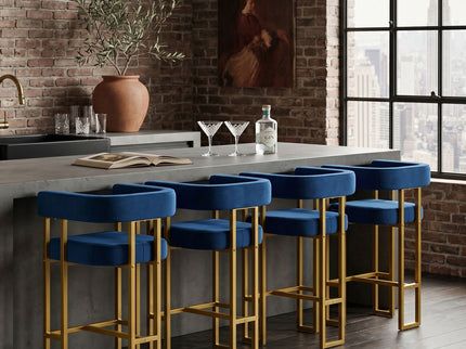 Modern Counter Height Bar Stools With U - Shaped