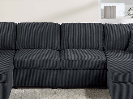 Modern Design Sectional Set With Right And Left Arm Chaise