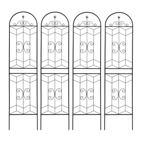 Garden Trellis, Rustproof Support For Climbing Plants