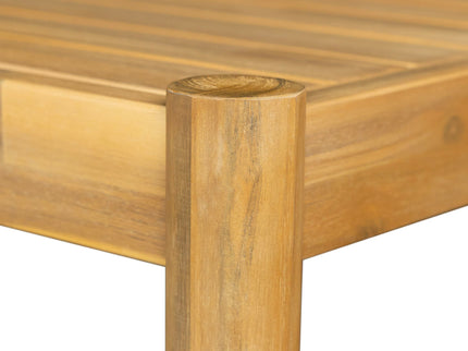 Classic Patio Dining Table, Acacia Wood - Light Teak