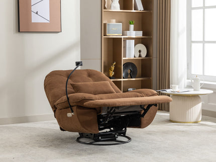 Power Recliner Swivel Glider USB Charger With tooth Music Player, Sleep, Working, Game And Leisure