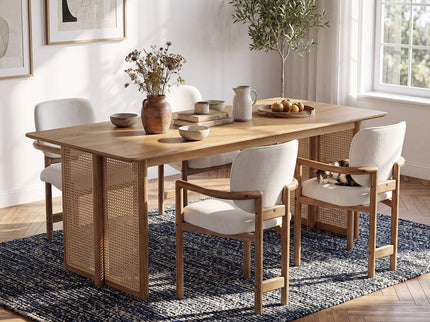 5 Piece Indoor Dining Set, Table & 4 Chairs