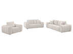 Beige / 3 Pc. Sofa, Loveseat, Chair