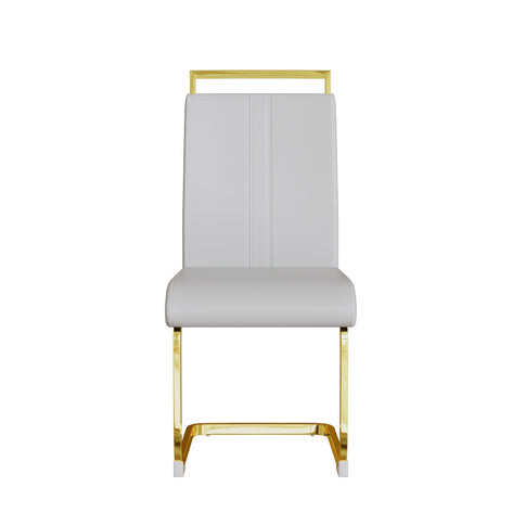Side Dining Room Chair, Padded Seat High Back
