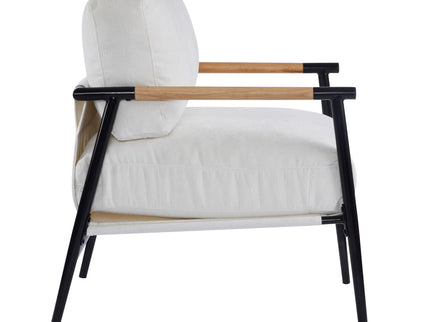 Modern Accent Chair With Cushions, Cozy Seating