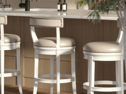 Stool & Upholstered Seat And Back