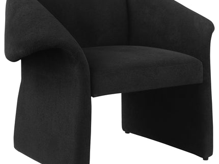 Mcdonald - Upholstered Sloped Arm Accent Chair - Black