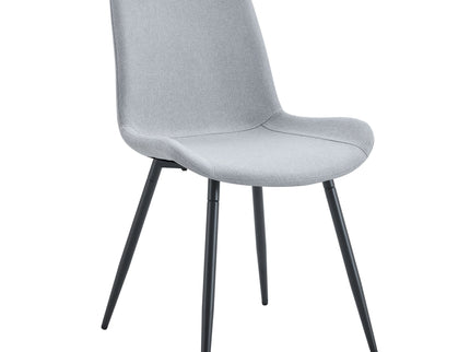 Modern Medieval Style Restaurant Cushioned Chairs With Suede Backrests