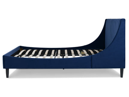 Aspen - Vertical Tufted Modern Headboard Platform Bed Set