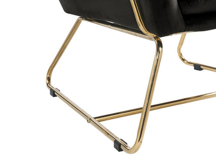 Keira - Accent Chair With Metal Base