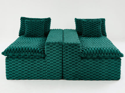 Multifunctional Sofa, Side-By-Side Or Facing Each Other
