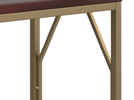 Selma - Handcrafted Metal And Wood Accent Table