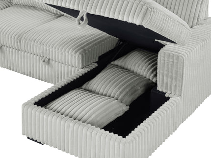 Thurston - Storage Sectional Sofa With Pop Up Bed