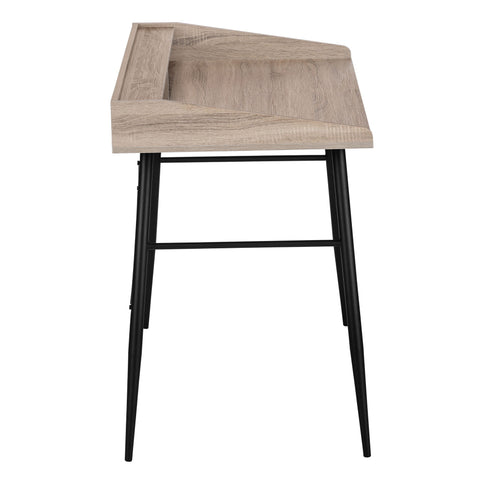 Computer Desk For Home Office, Sturdy Construction, Storage Shelves