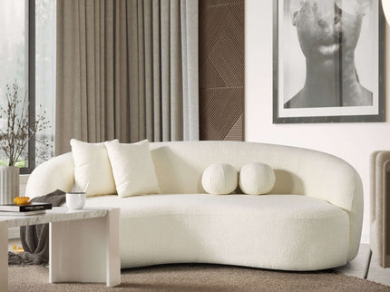 Drake - Japandi Style Curvy Boucle Sofa