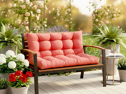 Outdoor Bench Cushions With Weather-Resistant Fabric