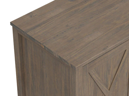 Ela - Medium TV Stand - Smoky Brown