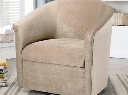 Eden - Swivel Chair With Upholstery And Hardwood Frame