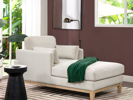 Knox - Modern Farmhouse Chaise Lounge Chair