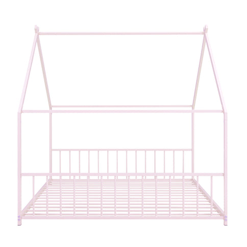Metal House Bed