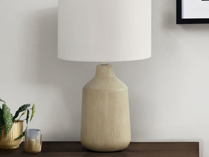 Lighting, Table Lamp, Concrete, Contemporary