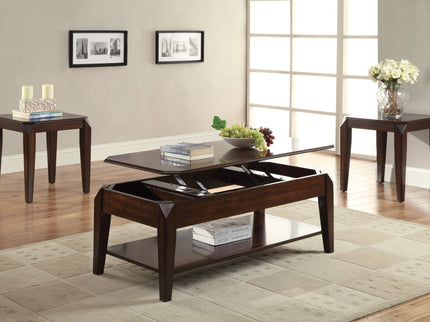 Docila - Table With Lift Top - Walnut