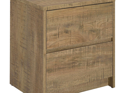 Geary - 2 Drawer Nightstand With LED Lights And USB Charging Ports