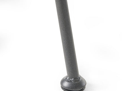 Petrichor - Outdoor Side Table With Tempered Glass And Steel Frame
