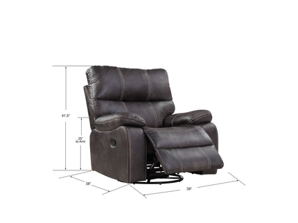 Rustic Swivel Gliding Recliner