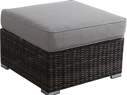 Stylish Outdoor Ottoman With Cushion For Comfort