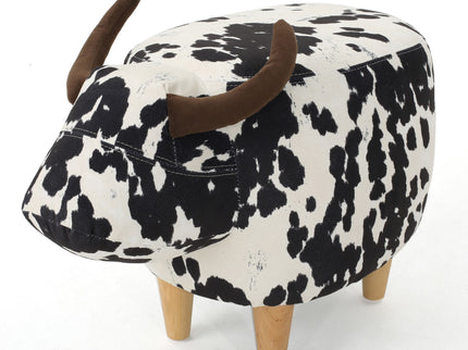 Cow Shaped Ottoman Footstool