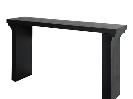 Console Table With Decorative Molding