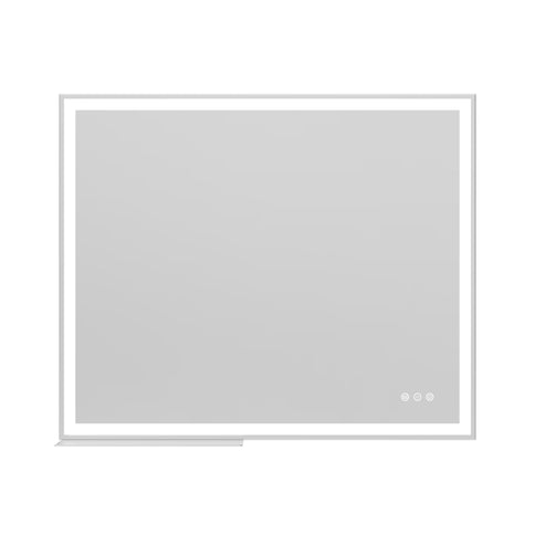 LED Bathroom Vanity Mirror Wall Mounted Adjustable / Warm / Natural Lights Anti-Fog Touch Switch With Memory Modern Smart Large Bathroom Mirrors