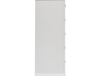 5 Drawer Bedroom Chest - White