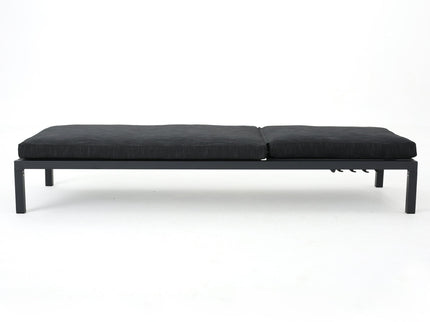 Modern Chaise Lounge With Wate Resistant Fabric Cushions