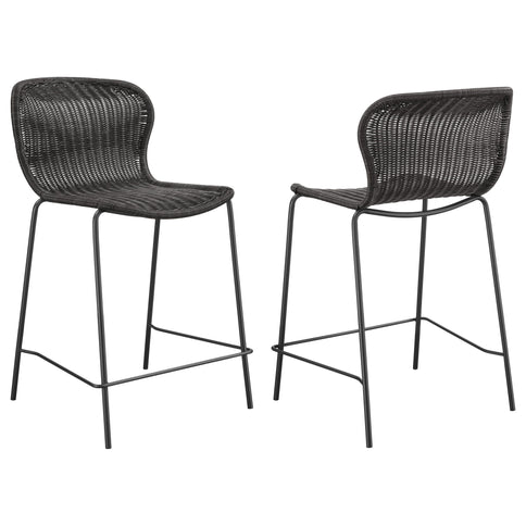 Mckinley - Counter Chair (Set of 2) Seat - Brown