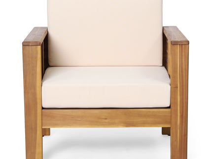 Slat Design Club Chairs With Cushions