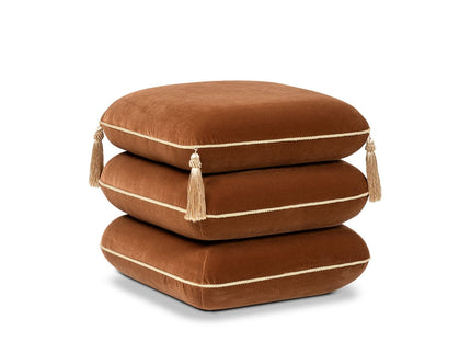 Monarch - Squared Upholstered Ottoman