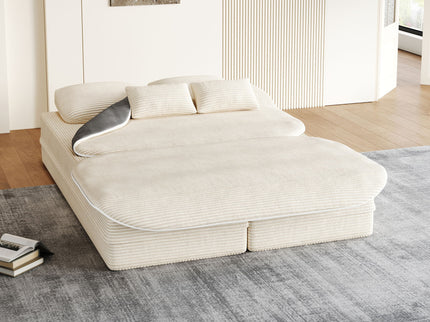 2 In 1 Foldable Sofa Bed With Multi Functional Blanket