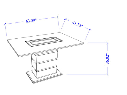 Ariya - Bar Table - Black