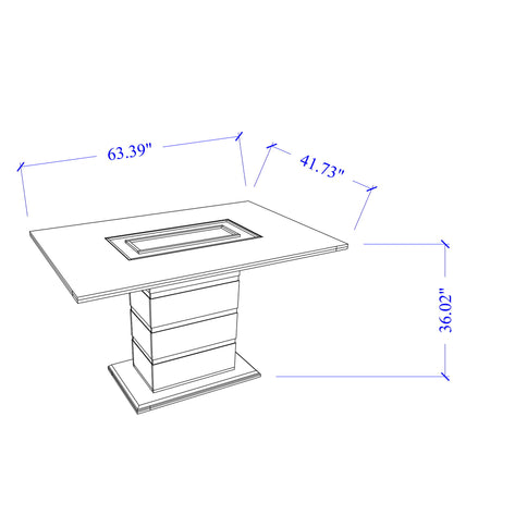 Ariya - Bar Table - Black