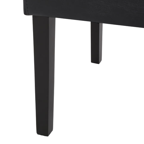 Contemporary Dining Chair With Rubberwood Legs (Set of 2)