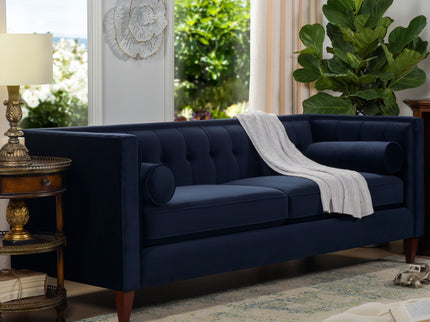 Jack - Modern Tuxedo Tufted Sofa
